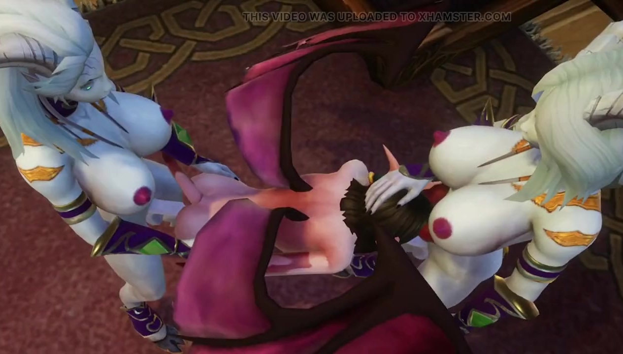 Futa Draenei Boink Devil Gal 3 Way : Warcraft Pornography Parody